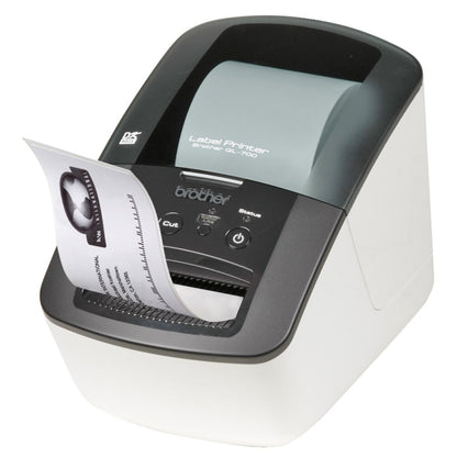 Brother QL-700 HIGH SPEED PROFESSIONAL PC/MAC LABEL PRINTER / UP TO 62MM, 3 Year