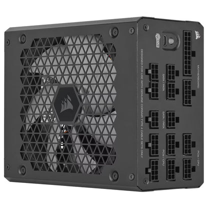 Corsair HX1000i Fully Modular Ultra-Low Noise Platinum ATX 1000W PC Power Supply (AU), 8x SATA, 2x EPS, 8x PATA, 5x PCIe, 140mm Fan Size, ATX12V 3.1
