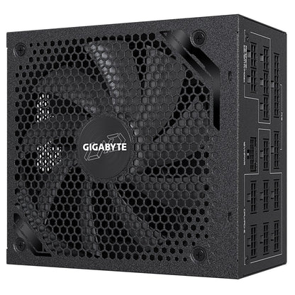 Gigabyte UD1300GM PG5 1300W ATX PSU Power Supply  80+ Gold 90% 140mm Fan Black Flat Cables Single +12V   100K Hrs