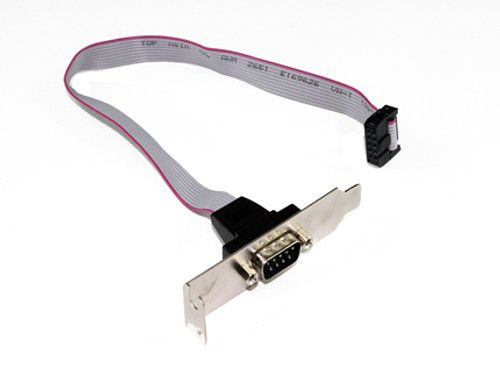 Server - Generic DB9 Serial Header Cable with Low Profile Bracket - 30cm cable l