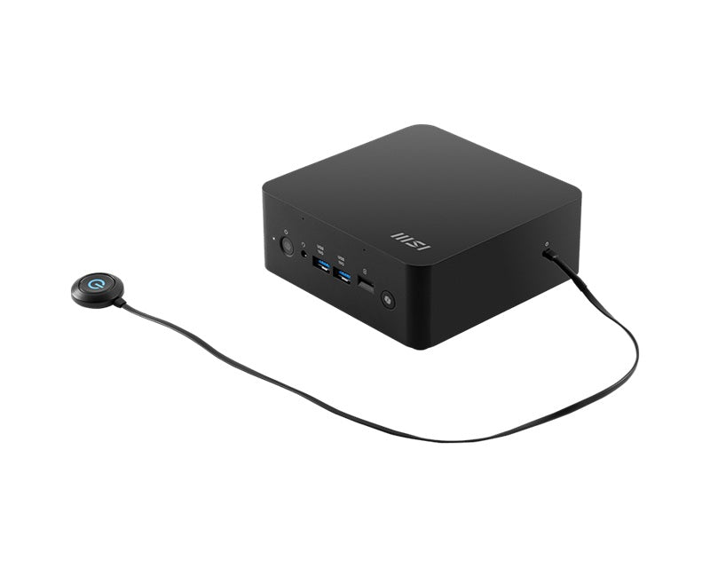 MSI Cubi NUC AI+ 2MG-013AU, Black, Core Ultra 7 258V/D5 32GB/1TB SSD/Win11Pro NG/Power Switch Cable/3Y