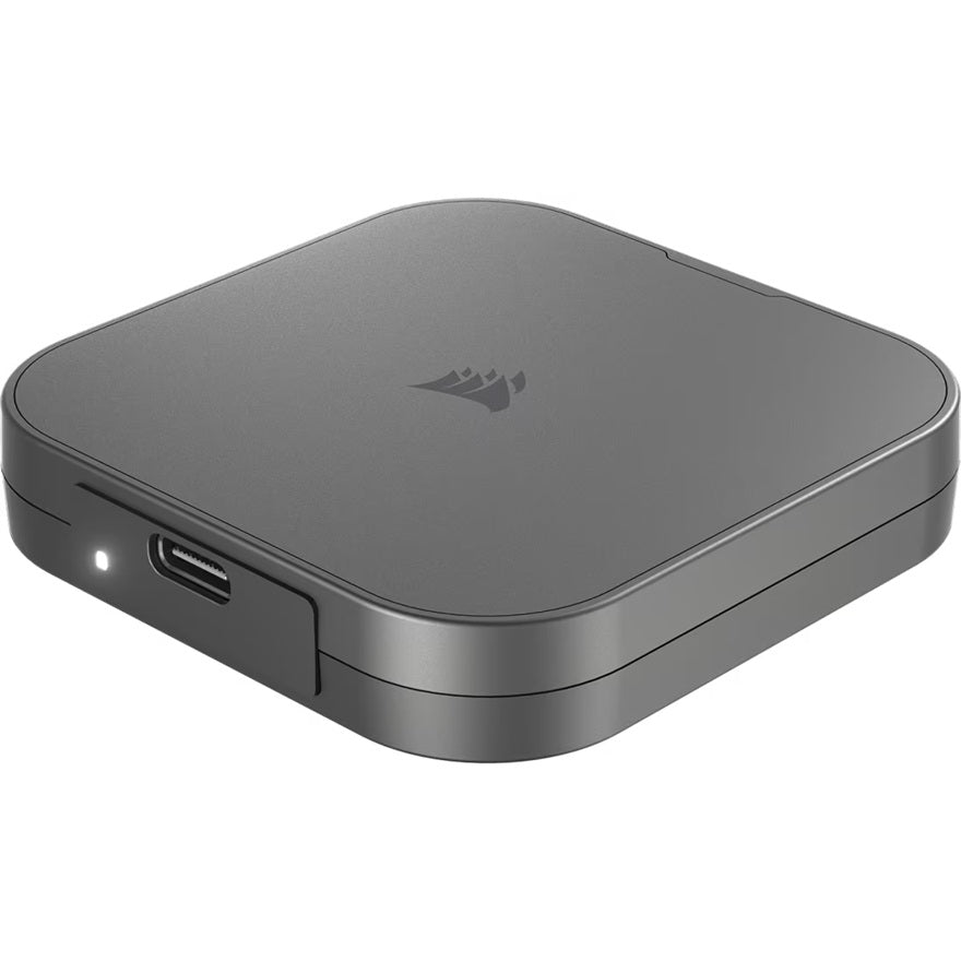 Corsair EX400U 1TB USB4 External SSD: USB4 40Gb, 4000MB/s read, 3500MB/s write, 0Â°Câ€“70Â°C, 1,500G shock, Gunmetal, 0.092kg, USB-C, Win/Mac/iOS/Linux