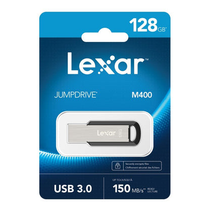 Lexar M400 128GB JumpDrive® USB3.0 Flash Drive, up to 150MB/s read, the stylish