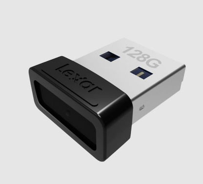 Lexar S47 128GB JumpDrive® Plug n Stay USB 3.1 Flash Drive, up to 250MB/s read