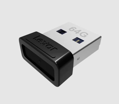 Lexar S47 64GB JumpDrive® Plug n Stay USB 3.1 Flash Drive, up to 250MB/s read A
