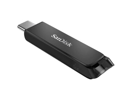 SanDisk Ultra USB Type-C Flash Drive, CZ460 64GB, USB Type C 3.1, Black, Super-t