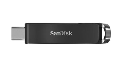 SanDisk Ultra USB Type-C Flash Drive, CZ460 64GB, USB Type C 3.1, Black, Super-t