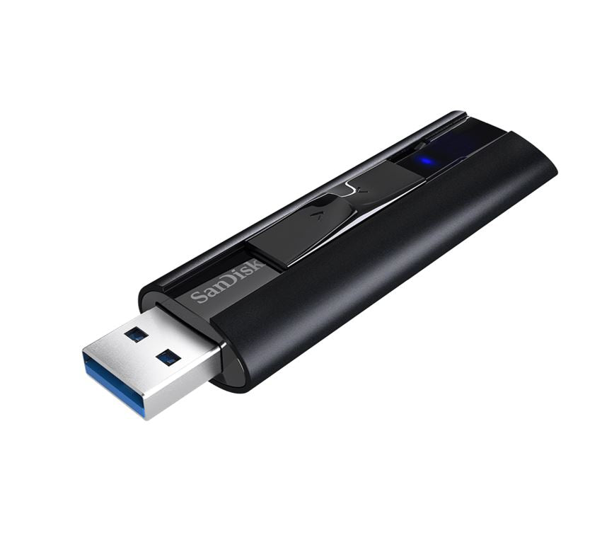 SanDisk 128GB Extreme Pro USB3.1 Solid State Flash Drive CZ880 Black 420MB/s Lif