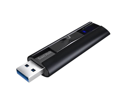 SanDisk 128GB Extreme Pro USB3.1 Solid State Flash Drive CZ880 Black 420MB/s Lif
