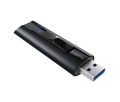 SanDisk 128GB Extreme Pro USB3.1 Solid State Flash Drive CZ880 Black 420MB/s Lif