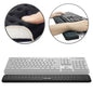 Memory Foam Keyboard Wrist Rest & Mouse Pad - Black