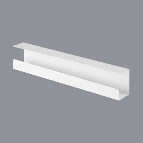 Brateck Under-Desk Cable Tray Organizer  Dimensions:600x114x76mm - White image 0