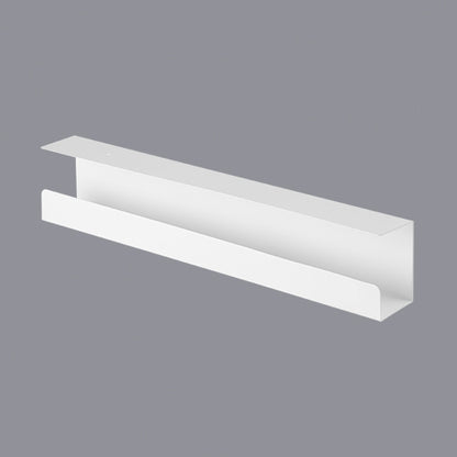 Brateck Under-Desk Cable Tray Organizer  Dimensions:600x114x76mm - White image 0