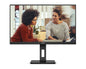 AOC 23.8' IPS 4ms, Full HD 1080, - DP, HDMI, VGA. Tilt, Low Blue Mode, Flicker F image 0