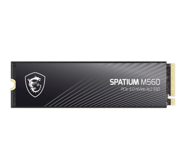 MSI 2TB M560 PCIe 5.0 NVMe M.2 SSD, Sequential Read up to 10,000MB/s,  5 Year Wa image 1