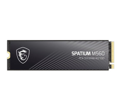 MSI 2TB M560 PCIe 5.0 NVMe M.2 SSD, Sequential Read up to 10,000MB/s,  5 Year Wa image 1