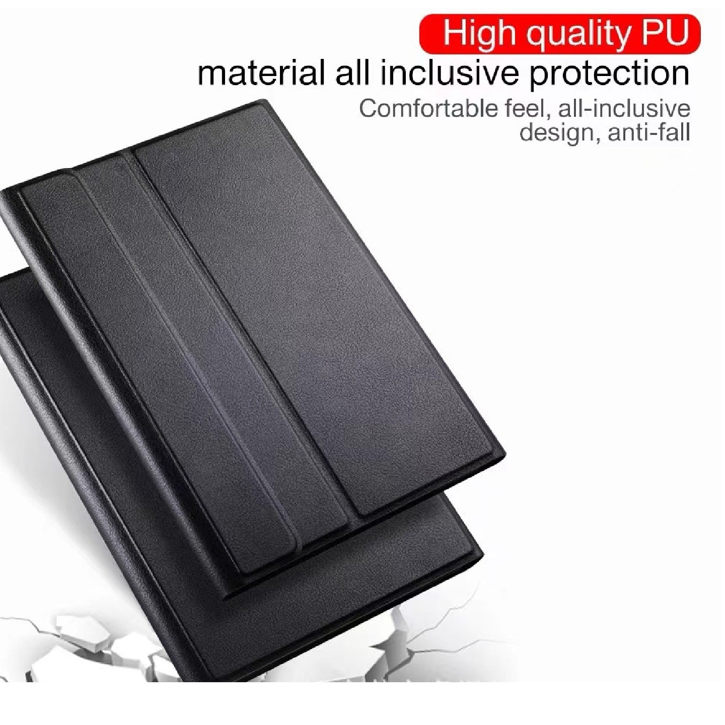 Generic Samsung Galaxy Tab A9+ (11') Keyboard Case Black - Magnetic, PU Leather image 3