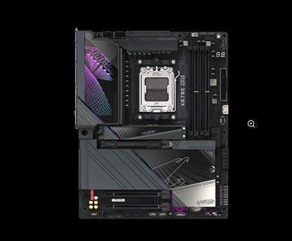 Gigabyte X870E AORUS MASTER AMD AM5 ATX Motherboard 4x DDR5~256GB,3x PCIe x16, 4 image 1