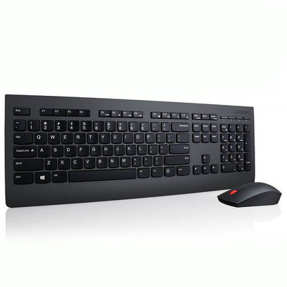 LENOVO Professional Wireless Keyboard & Mouse Combo Stylish Full-Size Slim 3-Zon image 1