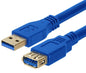 Astrotek USB 3.0 Extension Cable 2m - Type A Male to Type A Female Blue Colour image 0