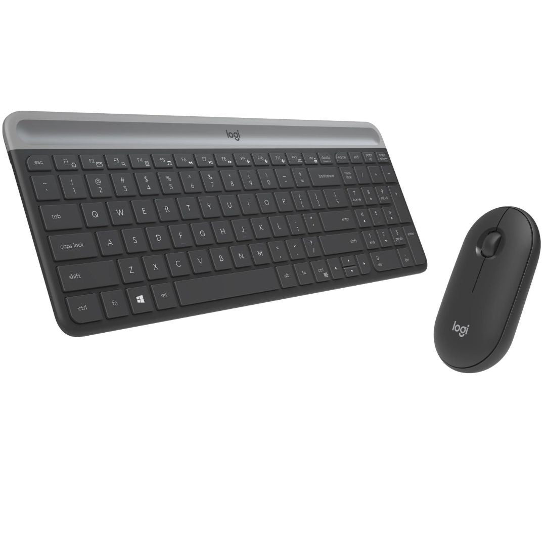 Logitech MK470 Slim Wireless Keyboard Mouse Combo Nano Receiver 1 Yr Warranty image 1