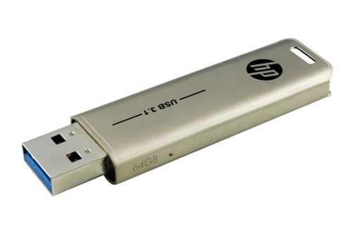 HP X796W 64GB USB 3.1 Type-A 70MB/s Flash Drive Memory Stick Thump Key 0°C to 6 image 0