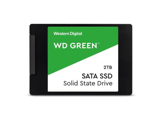 Western Digital WD Green 2TB 2.5' SSD SATA 545R/430W MB/s 80TBW 3D NAND 7mm 3 Ye image 0