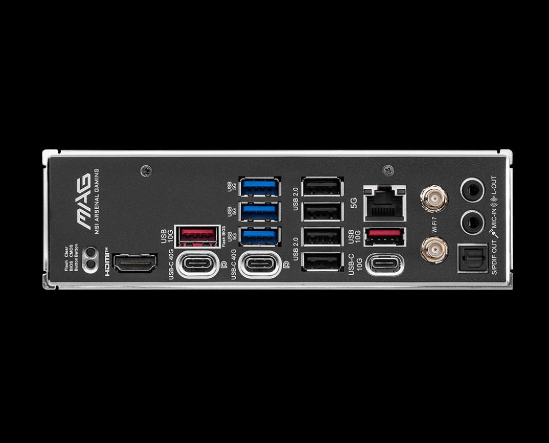 MSI MAG X870 TOMAHAWK WIFI, AMD AM5 ATX Motherboard 4x DDR5~256GB, 3x PCIe x16, image 3