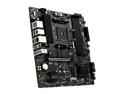 MSI B550M PRO-VDH WIFI AM4 MATX MB 4xDDR4 3xPCIE 2xM.2 HDMI VGA DP RAID LAN 4xSA image 2