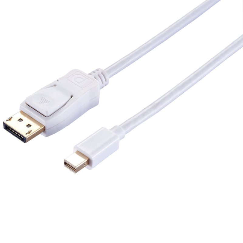 Blupeak MDDP02 2m Mini DisplayPort Male to DisplayPort Male Cable image 0