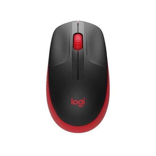 Logitech M190 Full-Size Wireless Mouse - RED image 0