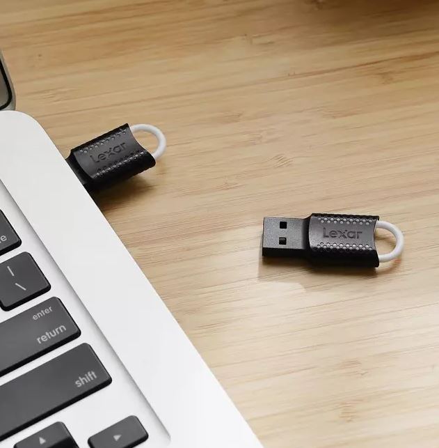 Lexar V40 128GB JumpDrive® USB 2.0 Flash Drive Plug-and-Play Design PC and Macc image 1