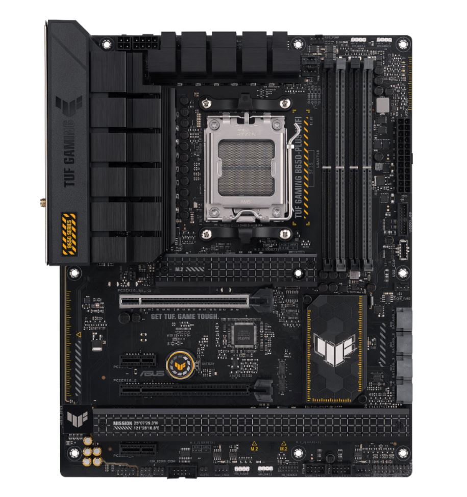 ASUS AMD B650 TUF GAMING B650-PLUS WIFI (AM5) ATX Motherboard 4x DDR5 128GB, 1 x image 0