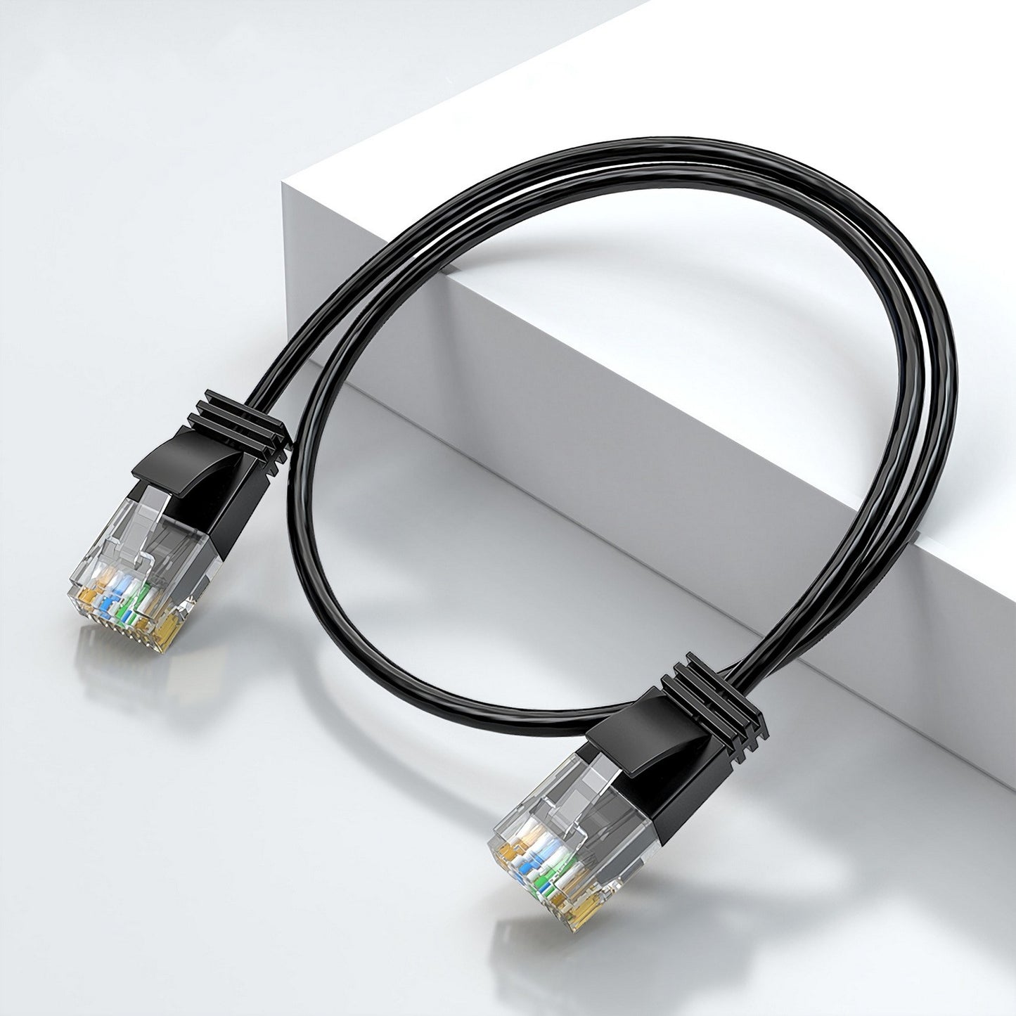 Simplecom CAE605 Ultra Slim Flexible Cat6A UTP Ethernet Cable 10Gbps 0.5M image 3