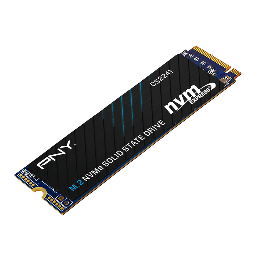PNY CS2241 4TB NVMe SSD Gen4x4 M.2 5000MB/s 4200MB/s R/W TBW 1.5M hrs MTBF 5yrs image 1