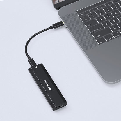 mbeat Elite USB-C to M.2 SSD Enclosure - Pocket Size, Ultra Durable, Supports M image 3