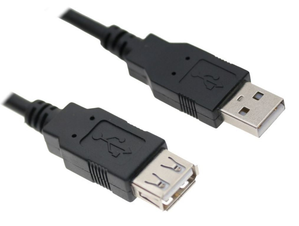 Astrotek USB 2.0 Extension Cable 2m - Type A Male to Type A Female RoHS image 0