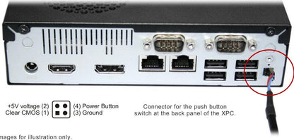 Shuttle Cable for external push button switch image 1