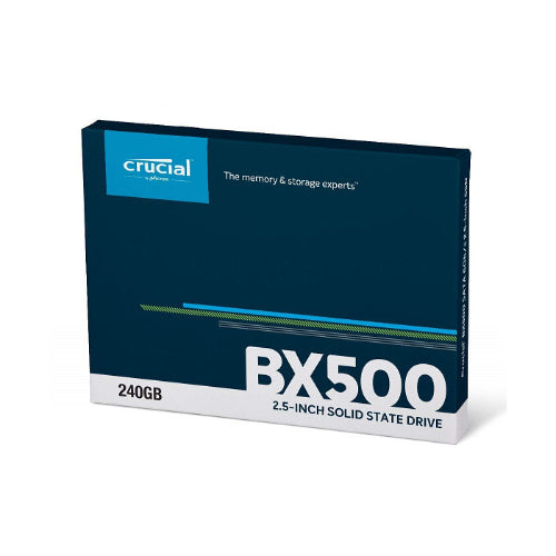 Crucial BX500 240GB 2.5' SATA3 6Gb/s SSD - 3D NAND 540/500MB/s 7mm 1.5 mil MTBF image 3