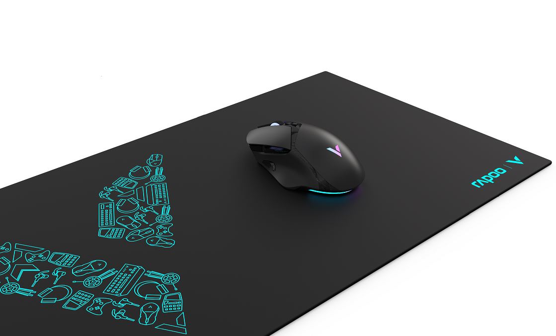 RAPOO V1L Mouse Pad - Extra Large Mouse Mat, Anti-Skid Bottom Design, Dirt-Resis image 0