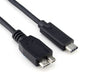 Astrotek USB-C 3.1 Type-C Male to USB 3.0 Micro USB B Male Cable 1m image 0