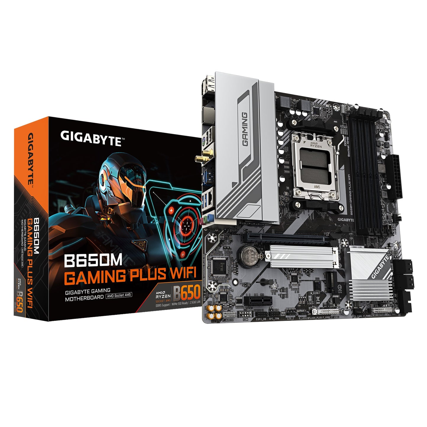 Gigabyte B650M GAMING PLUS WIFI image 0