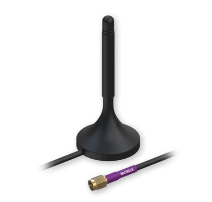 Teltonika Mobile 4G/LTE Magnetic SMA Antenna - 3m Cable Length image 0