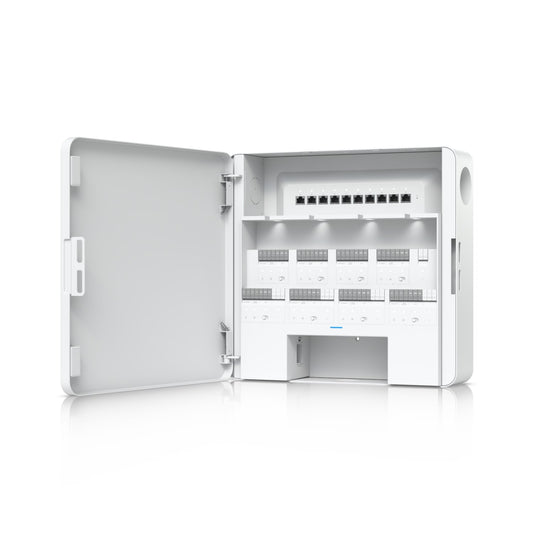 Ubiquiti Enterprise Access Hub, With Entry And Exit Control to Eight Doors, Batt image 0