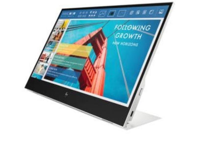 HP E14 14' FHD IPS USB-C Portable Monitor 1920x1080 Dual USB Type-C Tilt Adjusta image 3