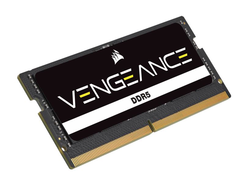 Corsair Vengeance 8GB (1x8GB) DDR5 SODIMM 4800MHz C40 1.1V Laptop Laptop Memory image 0