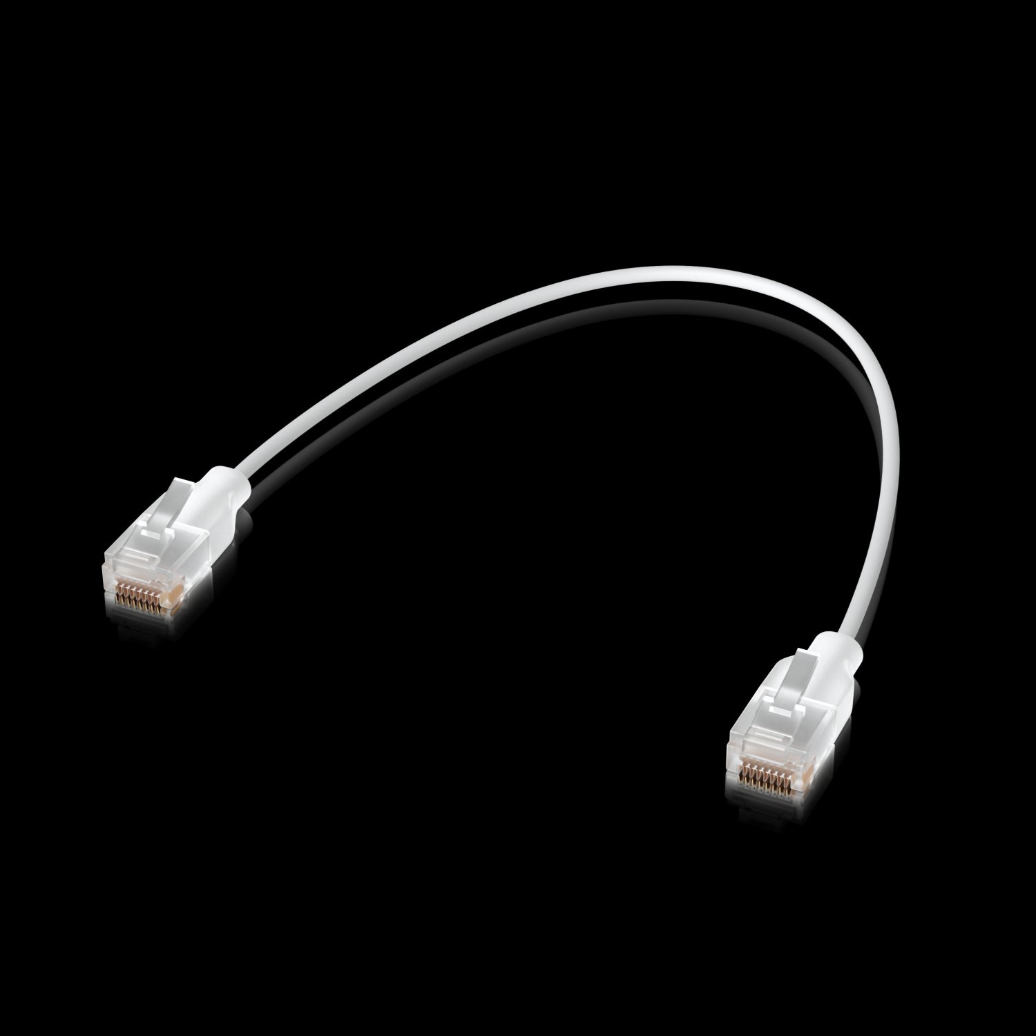 Ubiquiti UniFi Etherlighting Patch Cable, 24 Pack, Indoor, 0.15m, White/Transluc image 1