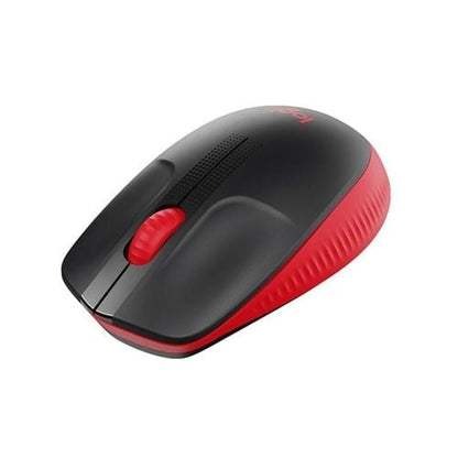 Logitech M190 Full-Size Wireless Mouse - RED image 2