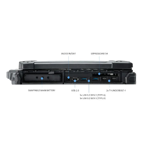 DURABOOK Z14I, 14' FHD, Intel® Core™ Ultra 5 125U, Windows 11, 16GB RAM, 512G image 2