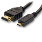 8Ware Micro HDMI to High Speed HDMI Cable 1.5m with Ethernet Male to Male image 0